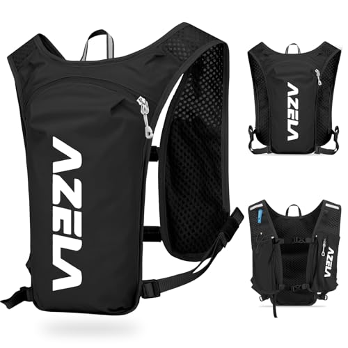 HOTUT Sac d'hydratation Léger, Sac à Dos de Course Ultraléger, Sac à Dos Gilet d'hydratation Léger, pour Randonnée, Trail, Course à Pied, Cyclisme, Course, Marathon pour Femmes et Hommes