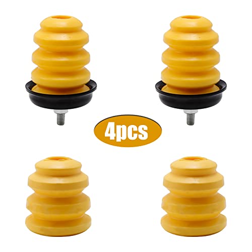 Anxingo 2Pcs 905-208 Control Arm Bumpers + 2Pcs 523-049 Control Rear Axle Bumpers Replacement For 1999-2006 Chevrolet Silverado 1500 Gmc Sierra 1500 - Replaces #15712438,15153958 #TOP2