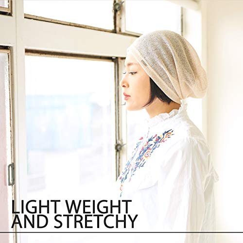Image of Mens Light Weight Breathable Beanie Knit Hat Slouch Baggy Style Plain Color