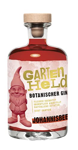 Gartenheld Johannisbeere Botanischer Gin 37,5% Vol. 0,5 Liter