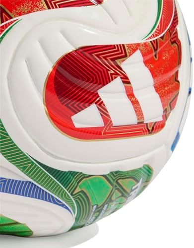adidas Unisex-Adult FIFA World Cup 26™ Trionda Mini Soccer Ball, White/Team Royal Blue/Solar Blue/Power Red, 1 - 2