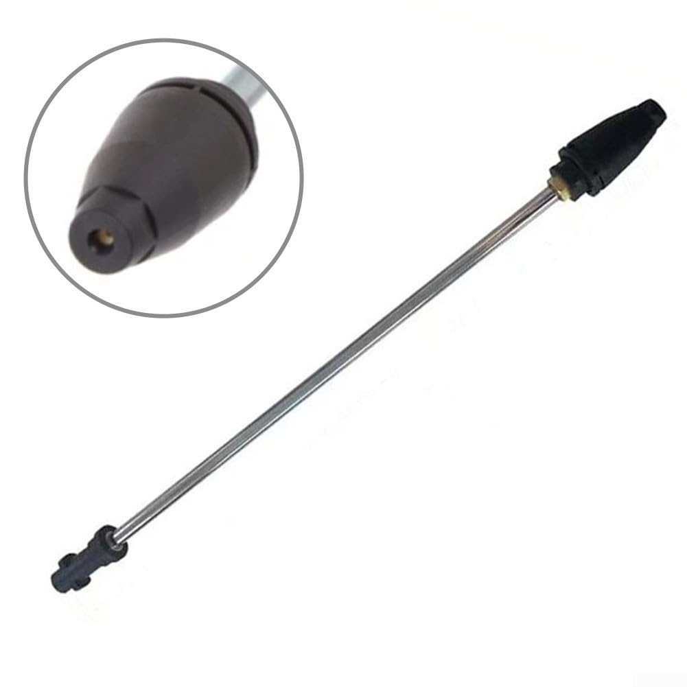 Turbo dysza myjki wysokociśnieniowej do Kärcher obracana o 360° do serii K2-K7 – brud o dużej mocy 60 cm, nylon, miedź, stal nierdzewna