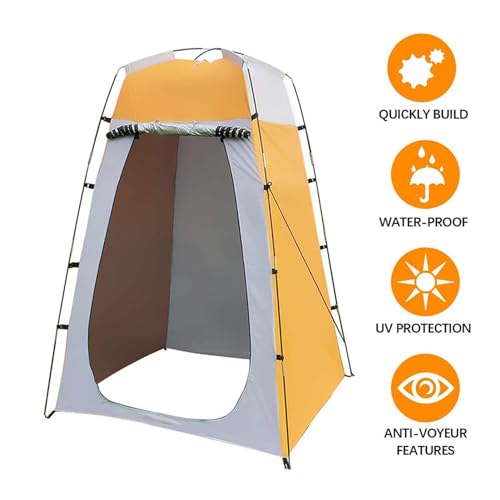Pop Up Pod Carpa de Cambio de Privacidad, Carpa Ducha, Establo de Baño Portátil Impermeable y Cortaviento para Exterior con Bolsa de Transporte, Refugio de Privacidad para Camping, Playa y Senderismo miniatura 2