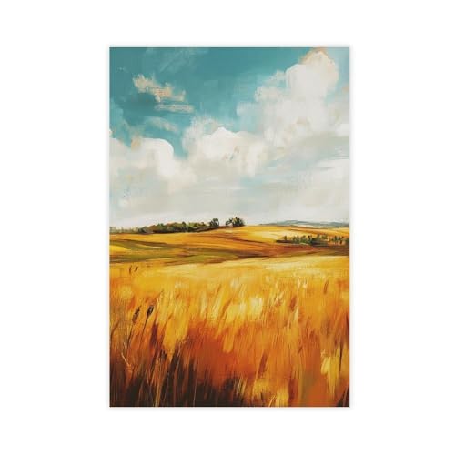 Poster sur toile Peaceful Prairie décoration murale salon et grande chambre