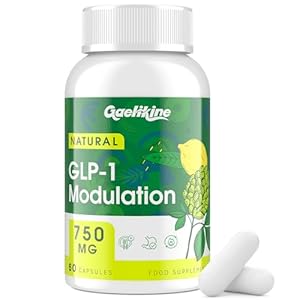 GLP-1 Modulation 750mg for Appetite Regulate & Gut Health, Natural GLP Supplement with Synbiotics, Hops Flower Extract & Eriocitrin, GLP-1 Levels Booster – 60 Capsules