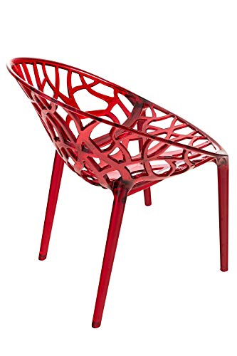 Stapelstühle aus Kunststoff – CLP Design-Gartenstuhl Crystal