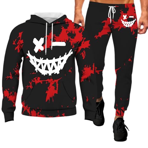 Generisch Clásico traje de negocios para hombre, corte ajustado, chaqueta, pantalones, conjunto de boda, cómodo, tela elegante, rojo, 3XL