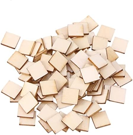 20 PZ RITAGLI di legno non finiti trucioli di legno fai da te