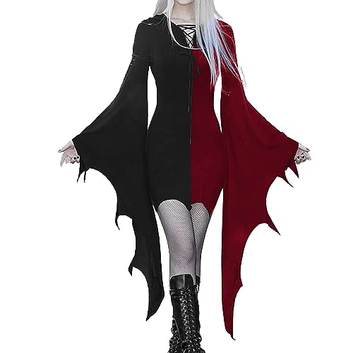 Robe maxi avec lacets réglables pour morphologie sculptée
