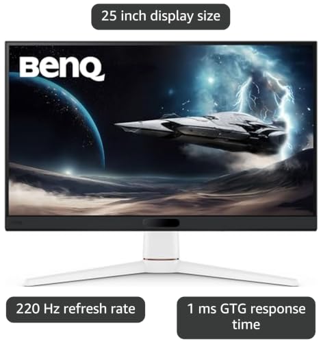 Image of BenQ MOBIUZ EX271Q 27 inch 2K 180Hz 1ms DP 1.4 HDMI 2.0 65W USB-C Gaming Monitor, 95% P3, DisplayHDR 400, AMD Freesync, KVM, Pixsoul Engine, Remote Controller