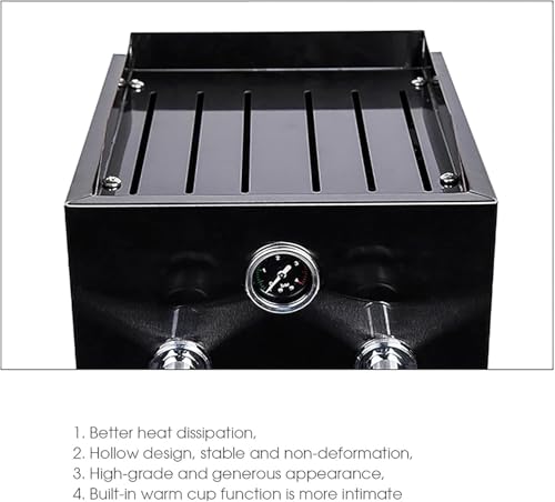 Montalatte Elettrico a Vapore Commerciale da 2500 W - Vaporizzatore Completamente Automatico per Cappuccino, Latte, Cioccolata Calda - Scaldalatte e montalatte Professionale - Arge,Silver