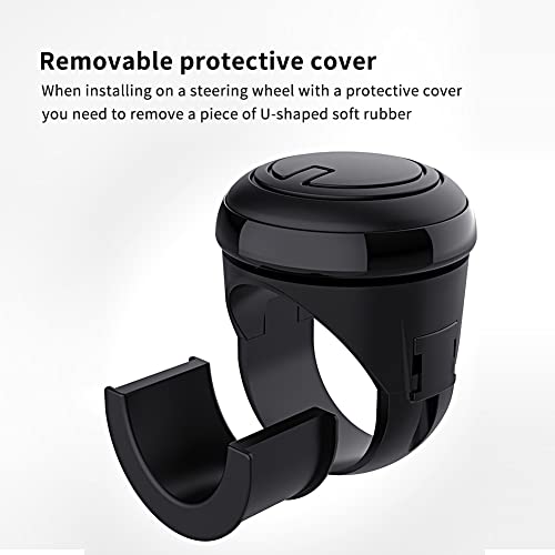 Na Steering Wheel Knob Premium Quality Steering Wheel Spinners Universal Car Truck Handle #TOP4