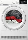 AEG TR718EAOB – Secadora con Bomba de Calor Serie 7000 SensiDry, 8 kg, Secado Delicado a Baja Temperatura, Cuidado de las Prendas, Alta Eficiencia Energética