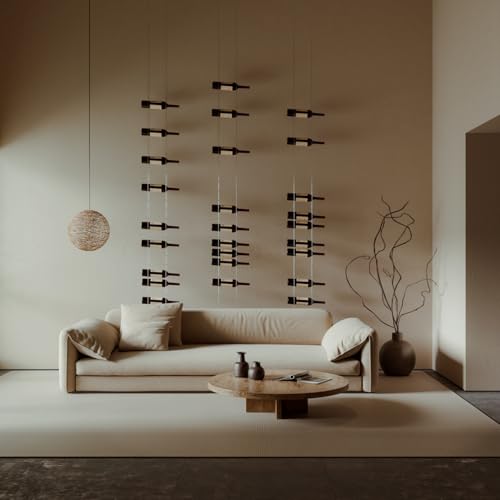 Cable Wine Racking System - Floor to Ceiling Wine Storage by Wine Stash by Wine Stash - Used condition - US$235.97