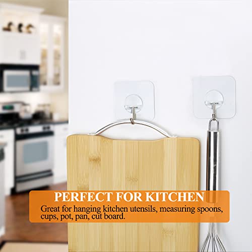 Fotyrig Adhesive Hooks Sticky Hooks For Hanging Heavy Duty Wall Hangers Without Nails 15Lb(Max) 180 Degree Rotating Seamless Stick On Wall Hooks Bathroom Kitchen Office Outdoors-10 Packs #TOP3