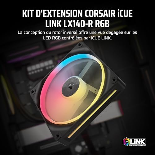Corsair iCUE LINK LX140 R RGB - vue 7