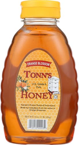 Tonns, miel de flor de naranja, 16 onzas miniatura 1