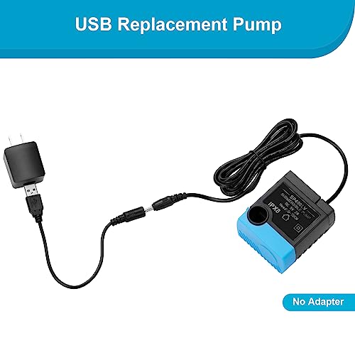 Bomba Fuente de Agua para Gatos VinDox USB Compatible miniatura 4