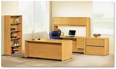 Miniatura 5 de HON 10500 Series 72 x 36 x 29-12 pulgadas, carcasa de escritorio de doble pedestal, caoba