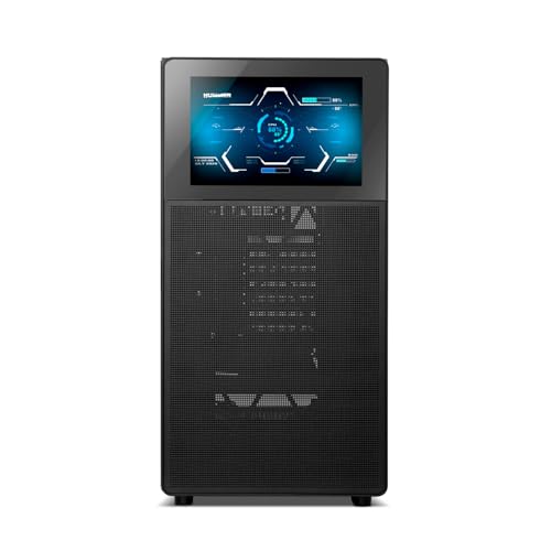Semitorre ATX NOX Hummer BIOS para setups gaming con panel de cristal templado 2