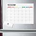 PATIKIL 2 Pack Magnetic Dry Erase Eraser, 2.5x5.7in Aluminum Magnetic Whiteboard Eraser Metal for White Board Glass Calendar Board Fridge Refrigerator Office Supplies, Large, 63x144mm