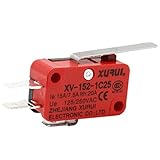 Stellantrieb: kurzer Scharnierhebel.