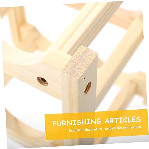 Soporte Simple de Madera para Botellas de Vino miniatura 5