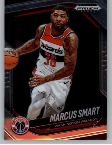 2024-25 Panini Prizm Black #27 Marcus Smart Washington Wizards NBA Basketball Trading Card image 3