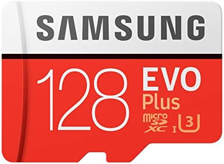 Samsung EVO Plus Micro SD Card, 128 GB MicroSDXC, UHS-I U3, 100MB/s Full HD & 4K UHD, Nintendo Switch, Operation Verified, MB-MC128HA/EC