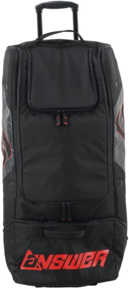 Answer Logo Roller Gear Bag Black