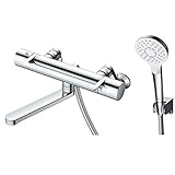 TOTO 浴室用壁付サーモスタット混合水栓 アーチハンドル 170mm コンフォートウェーブめっき110φ