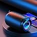 Wireless Bluetooth Speaker with 9D Surround Sound, Portable Wireless, Smart Stereo Pairing, Compact Handheld Bluetooth Sound with LED Light