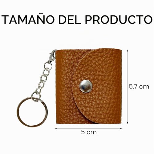 Miniatura 2 de 1 Mini Álbum De Fotos, Llavero Para Álbum De Fotos Pequeño, Llavero Personalizado De Cuero, Álbum De Fotos Autoadhesivo, Llavero Para Familia, Pareja Marrón