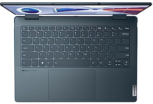 Image of Lenovo Yoga 7 Intel Core i5-1340P 14 inch(35.5cm) OLED 2-in-1 400Nits Laptop(16GB /512GB SSD /Win 11 /Office 2021 /Backlit KB /Digital Pen /1Yr Warranty /Alexa /3 Month Game Pass /Tidal Teal /1.49Kg), 82YL008HIN