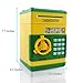 Safe Coin Bank For Kids - Authentic ATM Money Saver Keeps Cash, Toys, and Jewelry Inside Safe Inside - Auto Insert Bills and Electronic Password - Cool Piggy Bank Makes A Great Birthday Gift