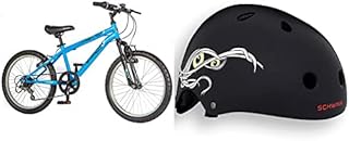 Schwinn Remix Kids Mountain Bike, 20-Inch Wheels, Lightweight Steel Smartstart Frame, Front Suspension, 6 Speed, Recommended Rider Ages 5 - 8 Years, Blue