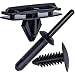 Rexka Blind Rivet,Fender Flare & Rocker Moulding Clip,Bumper Shield Retainer Clip Assortment 6506007AA 68039280-AA 6030441 for Jeep Wrangler (Pack of 45)