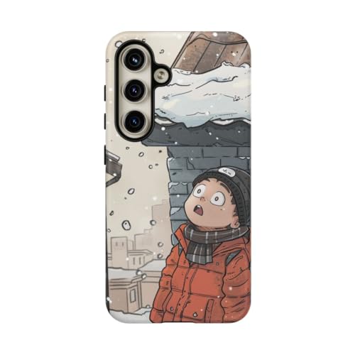 Coque Samsung S24 Chibi Man rigide mate Galaxy étui protecteur