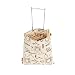 neatfreak 05400 PT117C-006 Clothespin Bag, Beige/Black
