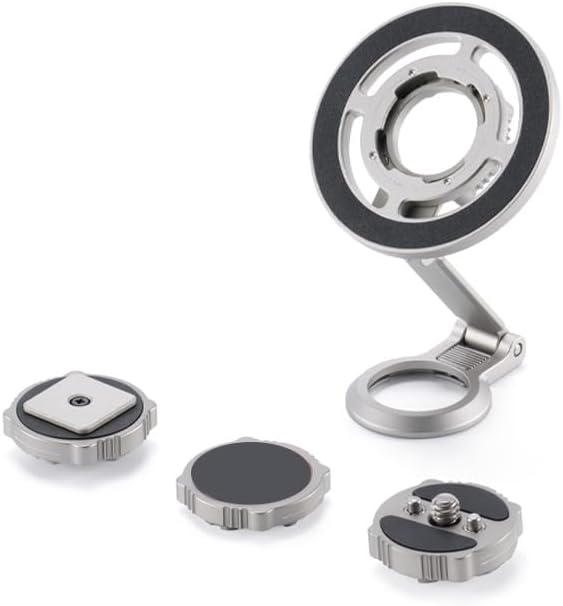 Miniatura 4 de Tilta Kit de montaje articulado magnético  Gris titanio  Smartphone y soporte de banco de energía con zapata fría, 14 "-20  Brazo de varios ejes