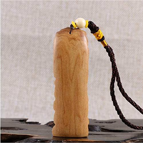 Anwuyang 1Pcs Guanyin Buddha Statues Pendant, Sandalwood Carved Buddha Pendant, Lucky Buddha Amulet For Women/Men #TOP6