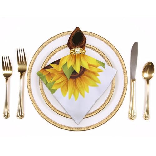 Servilletas de Tela Girasol 18.7 x 18.7 pulgadas miniatura 3