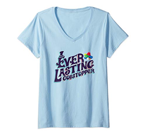 Womens Willy Wonka Ever-lasting Gobstopper V-Neck T-Shirt