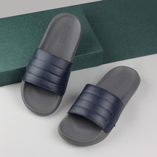 Image of Mochi Men Faux Leather Slide Chappal