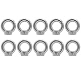 【Augbolzen Ringmutter】Die Struktur der Edelstahl Ösenmutter ist sehr stark und wird hauptsächlich als Lastaufhängung verwendet.Und die Verarbeitung des Gewindes ist sehr präzise und tief und es kommt zu keinem Verrutschen während des Gebrauchs, wodurch potenzielle Sicherheitsrisiken während des Gebrauchs vermieden werden können.