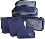 Kit 6 Necessaire Organizador Viagem