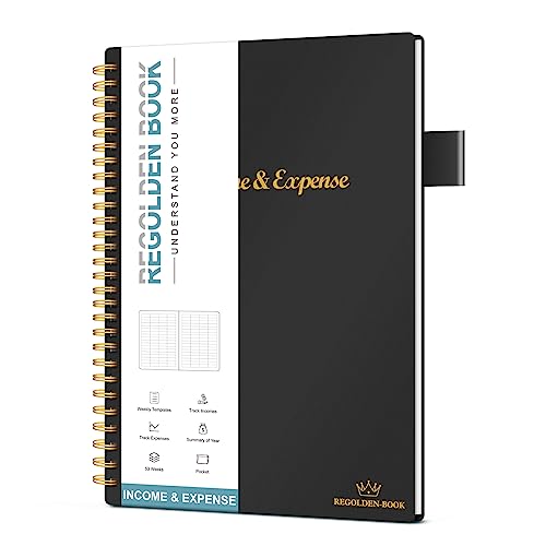 Income & Expense Tracker, Accounting Bookkeeping Ledger Book for Small