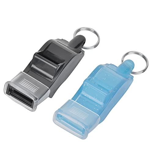 Silbatos de árbitro de plástico ABS, 4 piezas miniatura 3