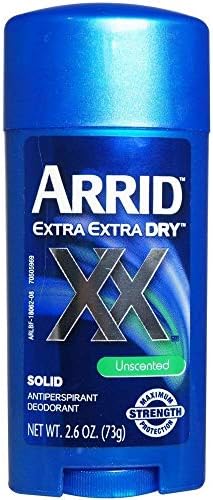 XX Solid Antiperspirant & Deodorant, Unscented - 2.7 oz