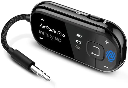 Avantree Voyager – OLED Display & Latest Auracast Bluetooth 5.4 A...